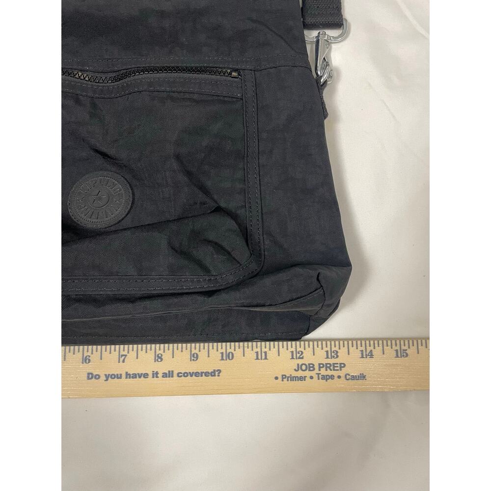 Kipling Black Nylon Tote Crossbody Bag Davina Monkey Lightweight Everyday - Picture 10 of 10